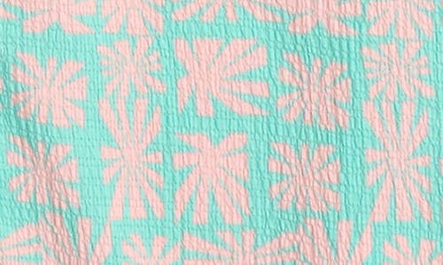 Sovereign Code Kids' Lantern Button-up Shirt In Ice Green/deco