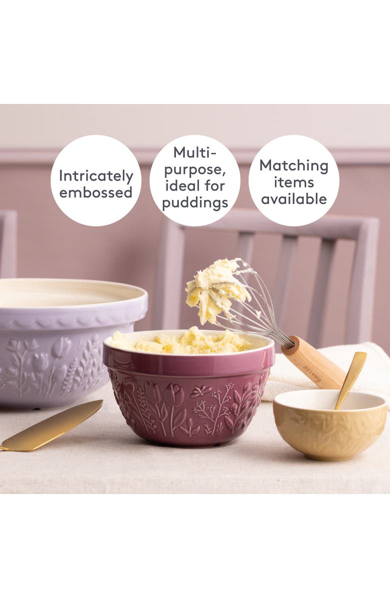 MASON CASH In The Meadow Size 36 All Purpose Bowl, 6.25-Inch, Alternate, color, Pink