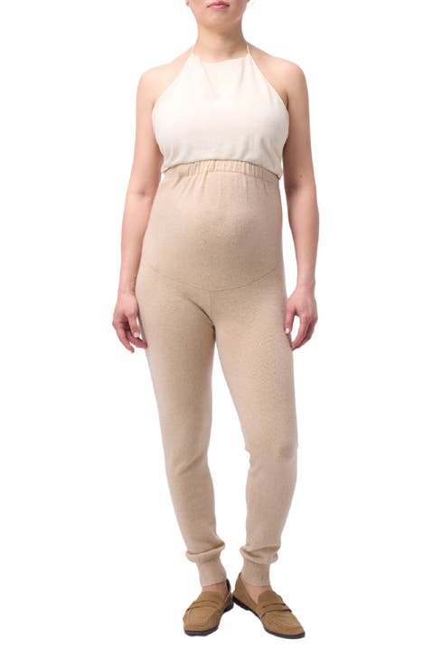 Over Bump Maternity Cashmere Knit Pants