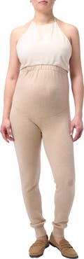 GOBI Mongolian Cashmere Over Bump Maternity Cashmere Knit Pants