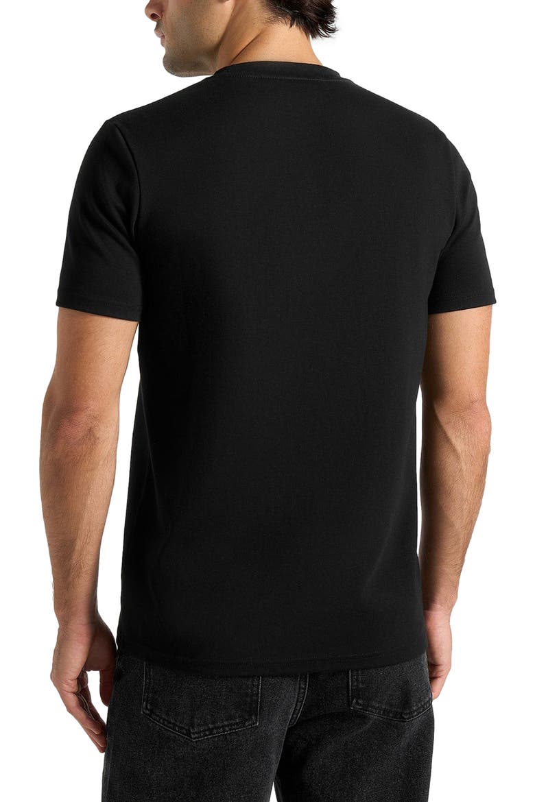 Regular Fit Cotton T-Shirt, Alternate, color, Black