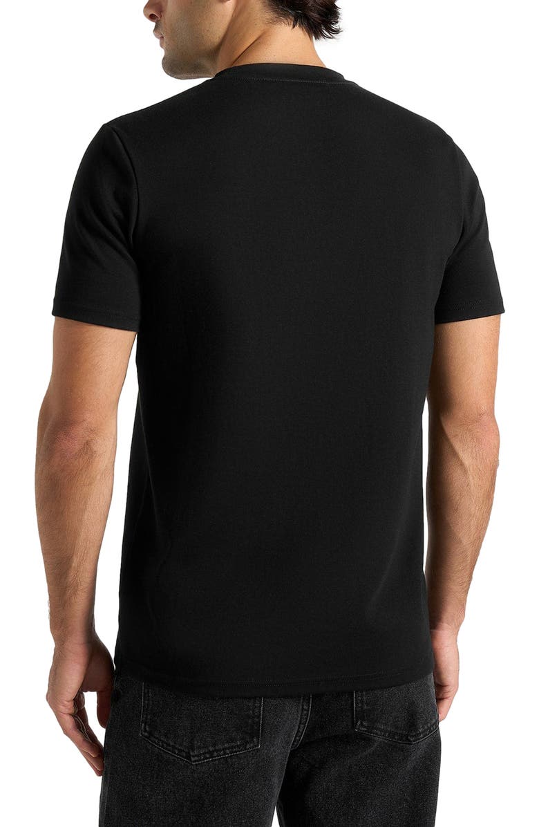 Manière De Voir Regular Fit Cotton T-Shirt, Alternate, color, Black