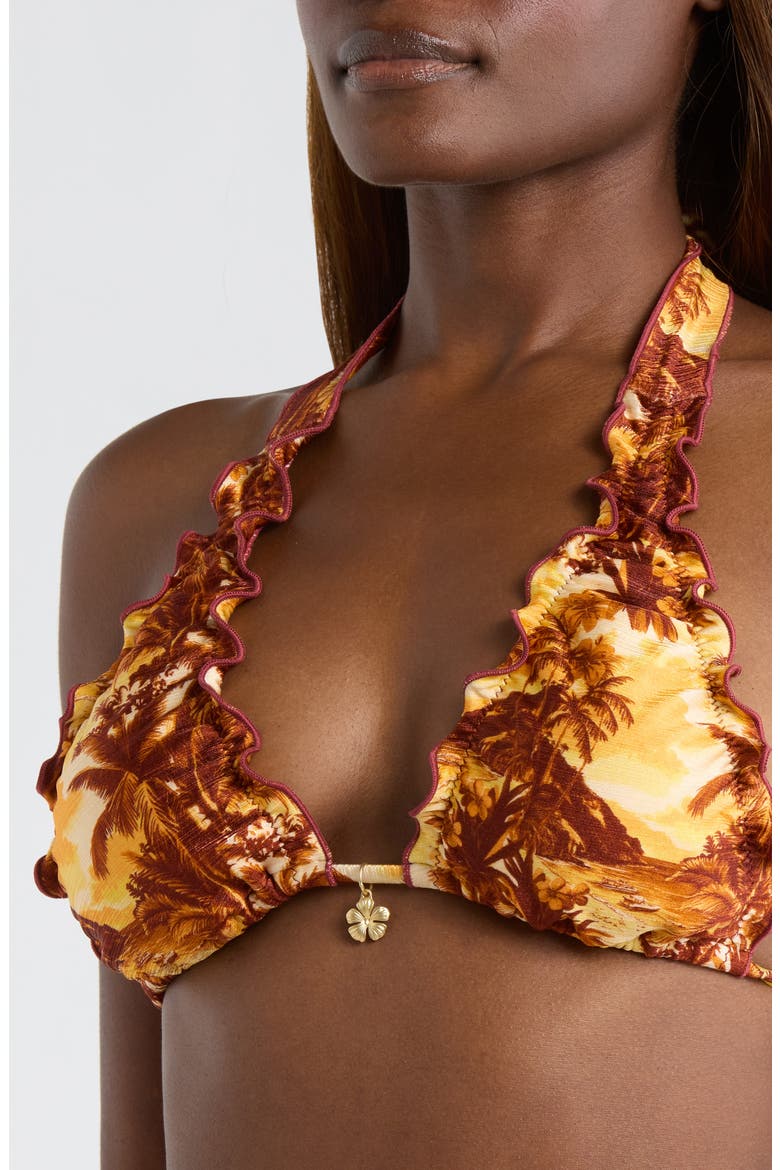 Lettuce Trim Bikini Top, Alternate, color, VINTAGE VACAY