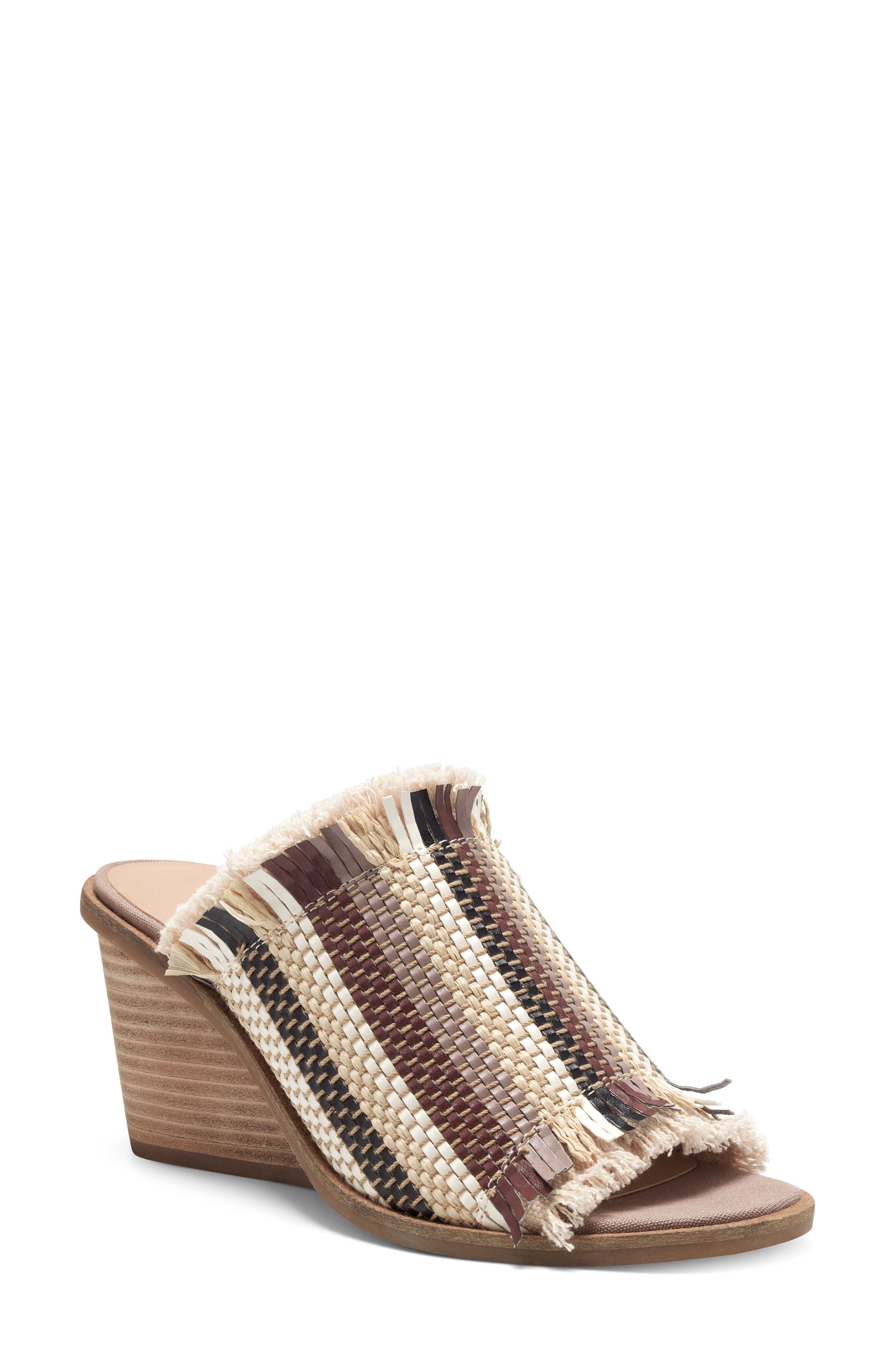 Lucky Brand Leyshia Wedge Sandal, Main, color, 