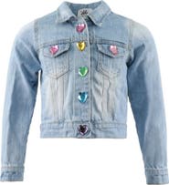 Lola + The Boys Unicorn Queen Denim Jacket