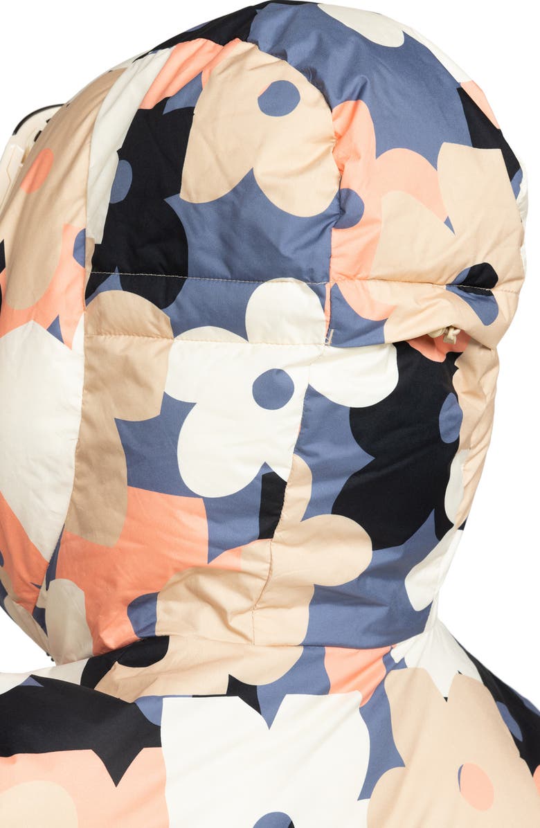 Roxy Alofted Water Resistant Hooded Puffer Jacket, Alternate, color, Wild Wind