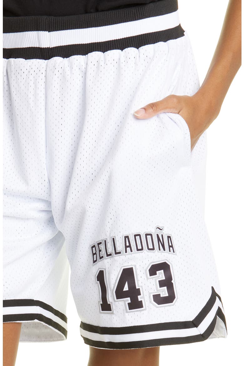 143 Jersey Basketball Shorts, Alternate, color, WHITE