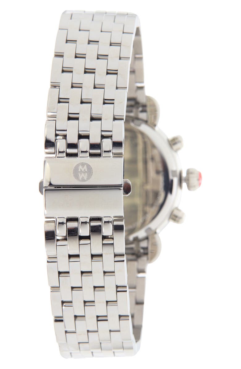 MICHELE Women's CSX Diamond Bezel 3-Hand Bracelet Watch, 36mm - 0.62 ctw, Alternate, color, 