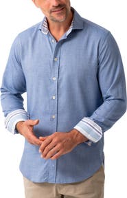 Koy Clothing Long Sleeve Cotton Merino Wool Shirt