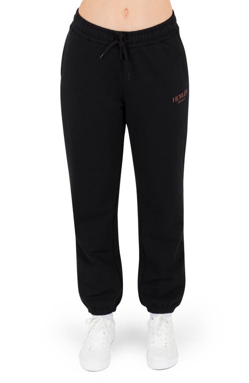 Hurley Nostalgic Sweatpants In Black