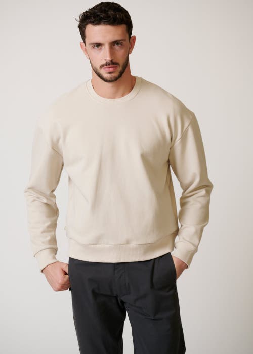 Leisure Lab Zen Crewneck In Mushroom