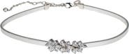 CZ by Kenneth Jay Lane CZ BY KENNETH JAY LANE Marquise & Pear CZ Cluster Choker Necklace