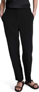 Kenneth Cole Luxe Twill Straight Leg Pants