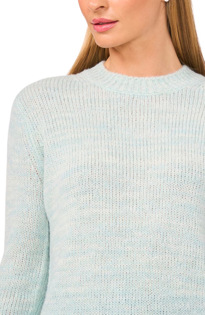 Halogen<sup>®</sup> Crewneck Sweater, Alternate, color, Aqua Maligne