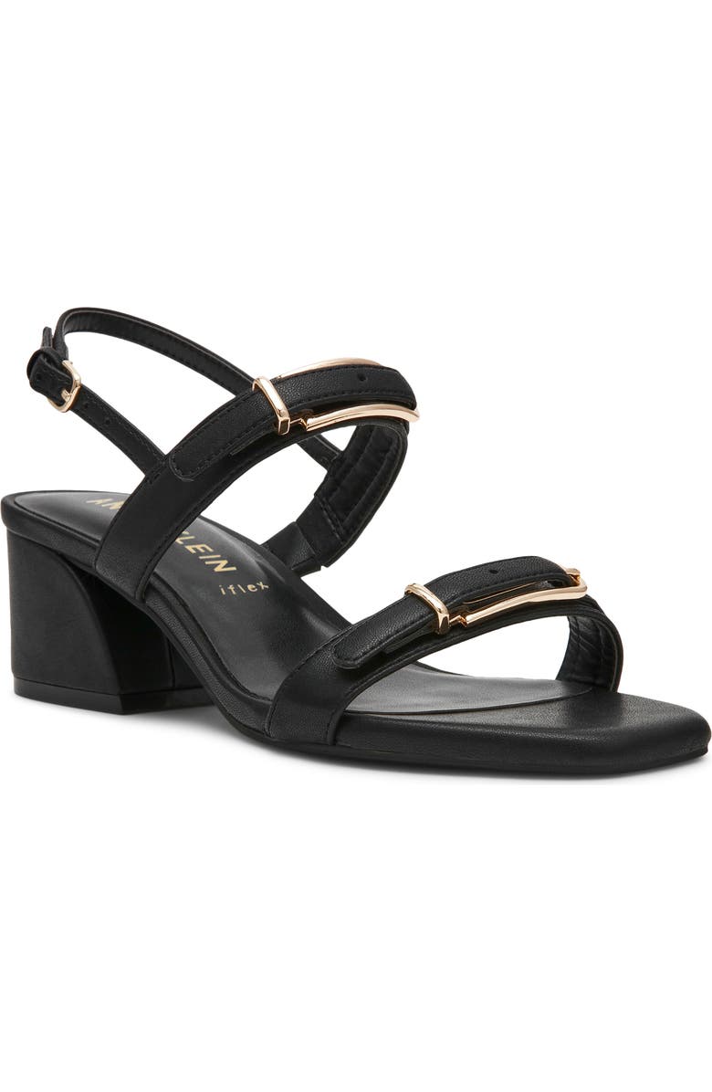 Anne Klein Merida Slingback Sandal, Main, color, Black