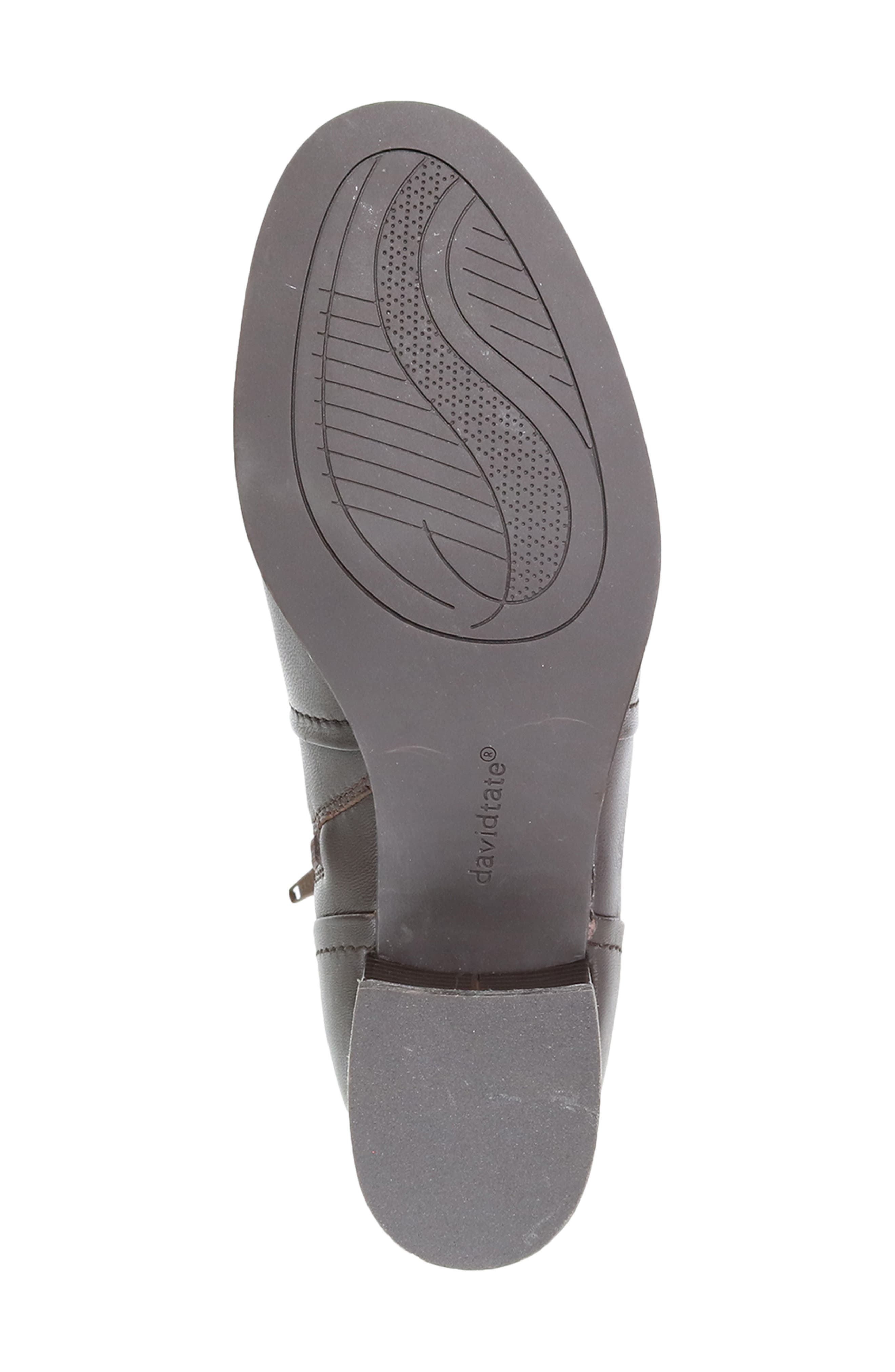 Nifty Leather Bootie, Alternate, color, BROWN LEATHER
