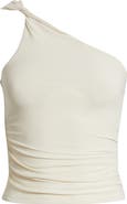 Open Edit Twist One-Shoulder Top