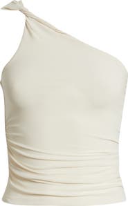 Open Edit Twist One-Shoulder Top