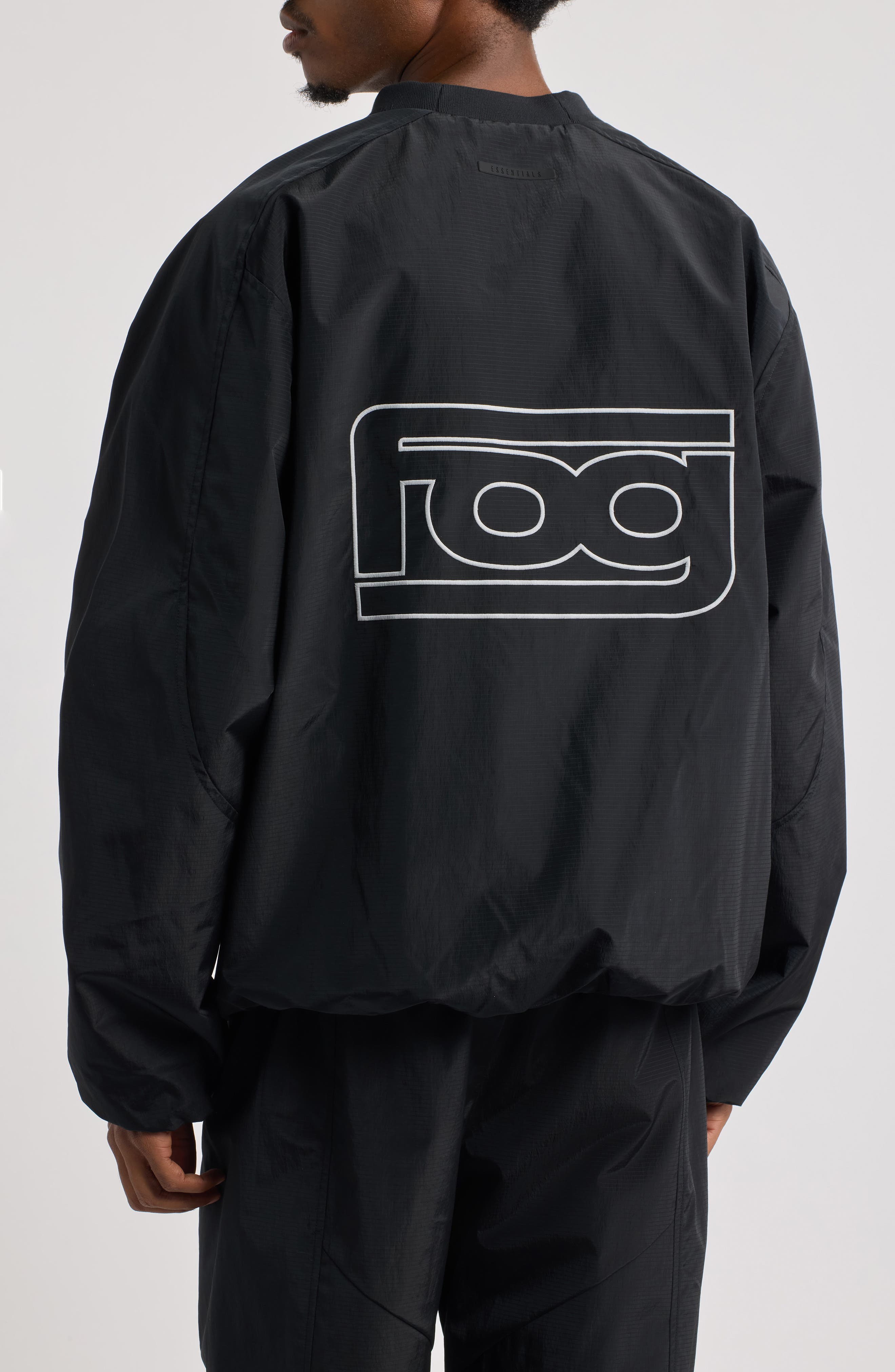 Fear of God Essentials Modern Mock Neck Sweatshirt (Men) | Nordstrom