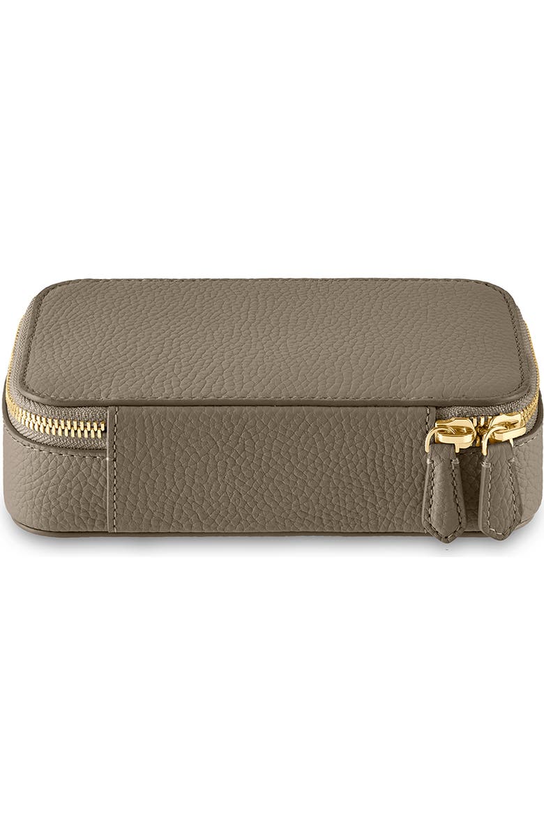 MAISON de SABRÉ Leather Jewellery Case, Alternate, color, Cashmere Clay