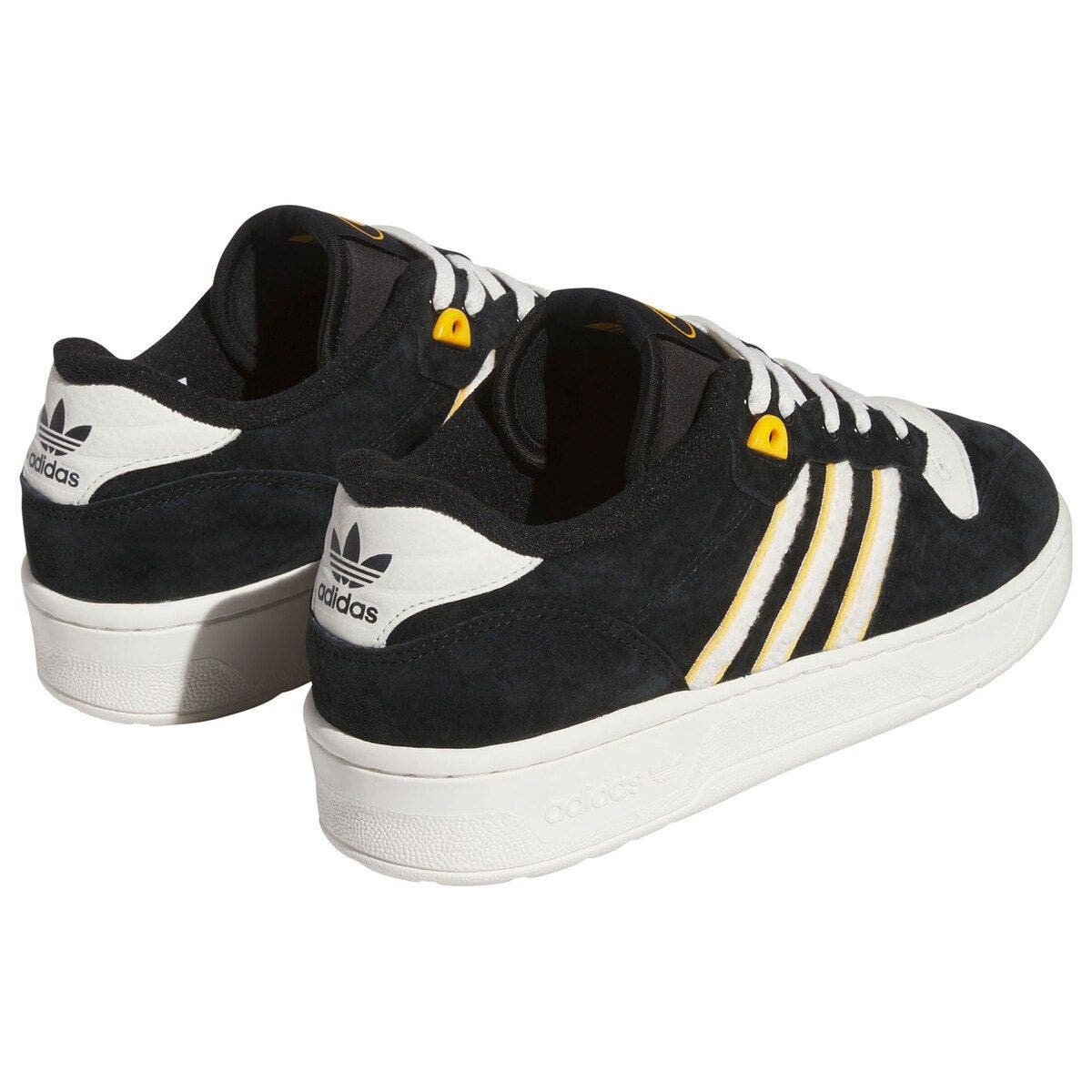 adidas Black Grambling Tigers Rivalry Low Basketball Shoes, Alternate, color, Black