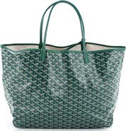 Pre-Owned Goyard Saint Louis Tote Coated Canvas GM
