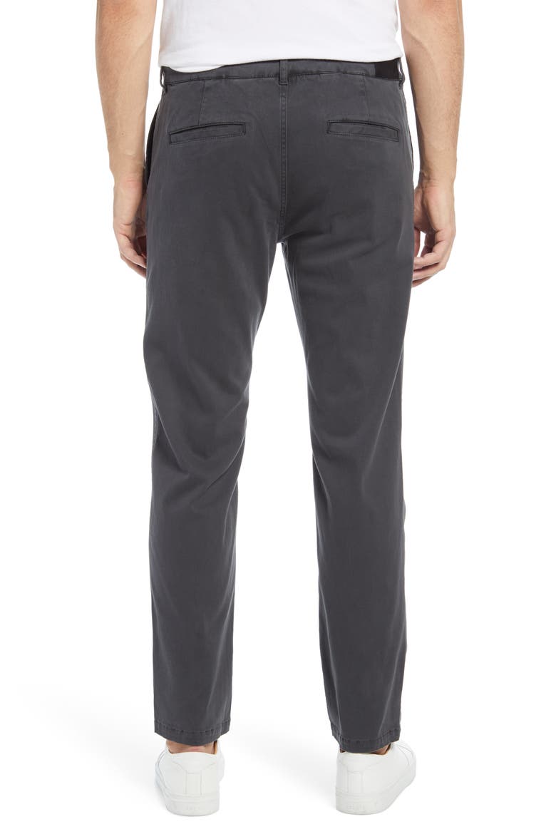 Thomas Cotton Twill Pants, Alternate, color, CHARCOAL