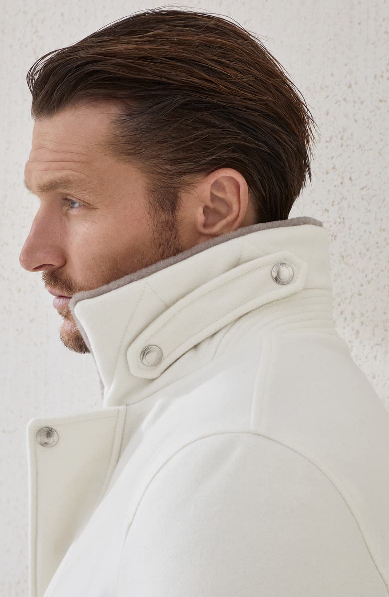 Brunello Cucinelli Aviator jacket, Alternate, color, Panama