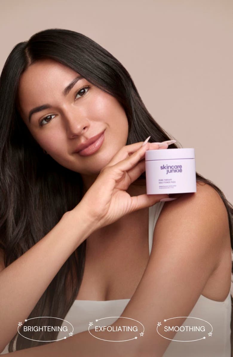 SKINCARE JUNKIE Pore Therapy Daily Toner Pads, Alternate, color, 