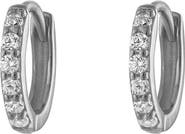 Outofoffice Sterling Silver Seven Mm Huggie Hoop Earring