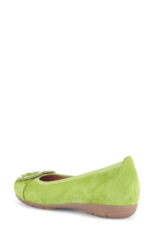 Gabor 44.163 Ballet Flat In Green