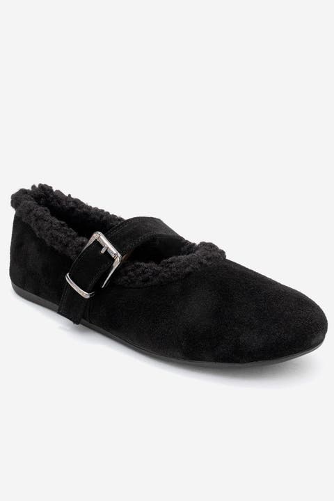 Guin Leather Strap Flat