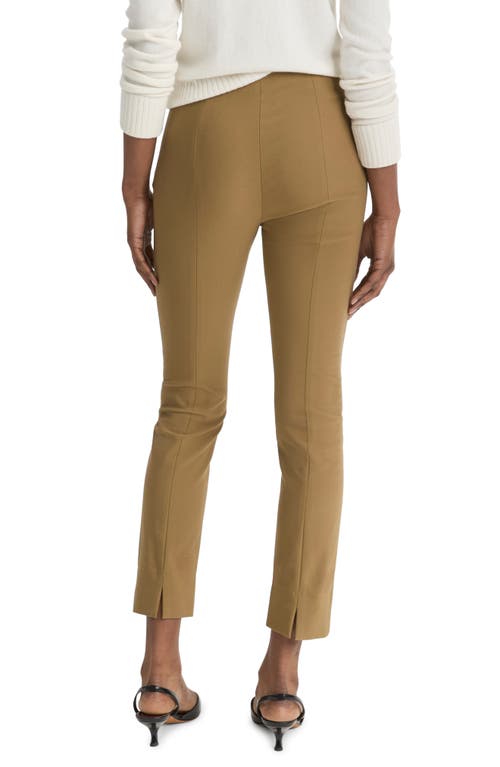 Vince Straight Leg Ankle Pants In Oak Wood