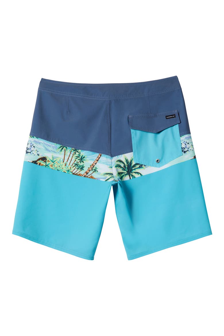 Surfsilk Panel 20 Board Shorts, Alternate, color, MAUI BLUE