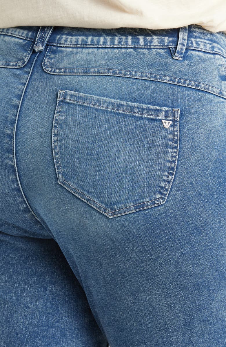 Wit & Wisdom 'Ab'Solution Cuff Straight Leg Jeans, Alternate, color, 