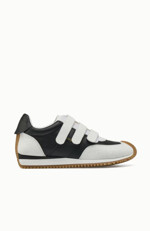 Jslides Footwear Lyla Sneaker In White Black