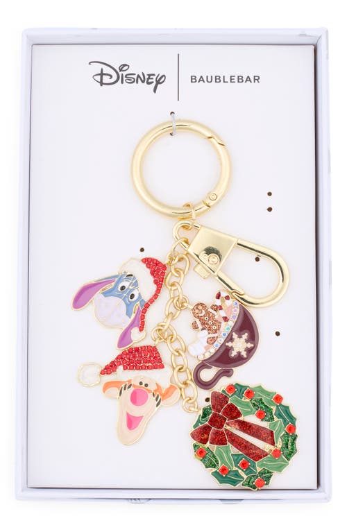 Baublebar Tigger & Eeyore Cluster Bag Charm In Gold