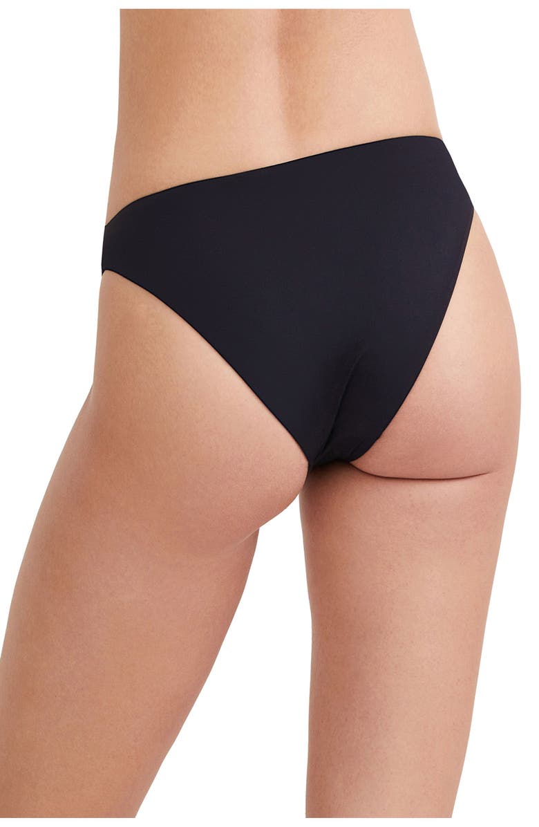 Au Naturel by Gottex Solid Reversible Mid-Rise Swim Bottom, Alternate, color, 