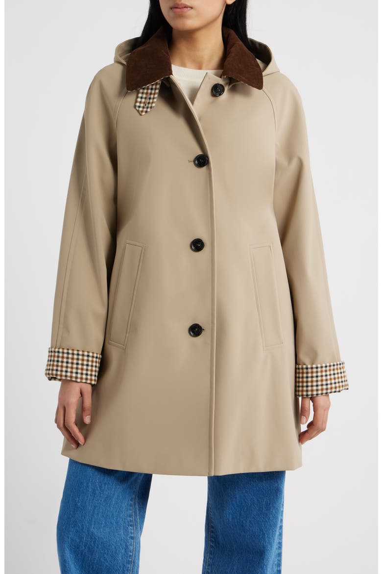 Topper Water Resistant Jacket, Main, color, SEDIMENT