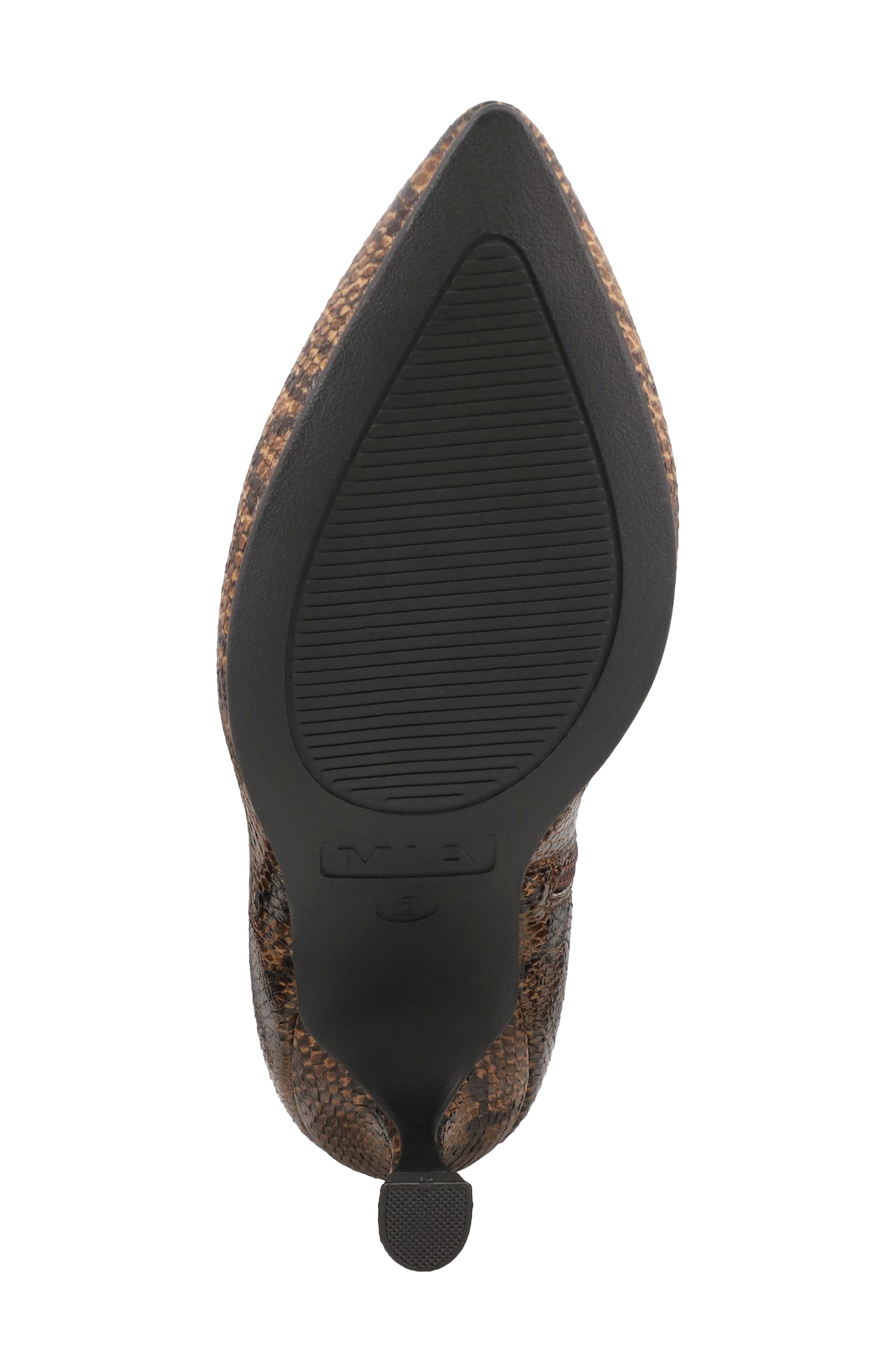 Ediva Pointed Toe Bootie, Alternate, color, BROWN