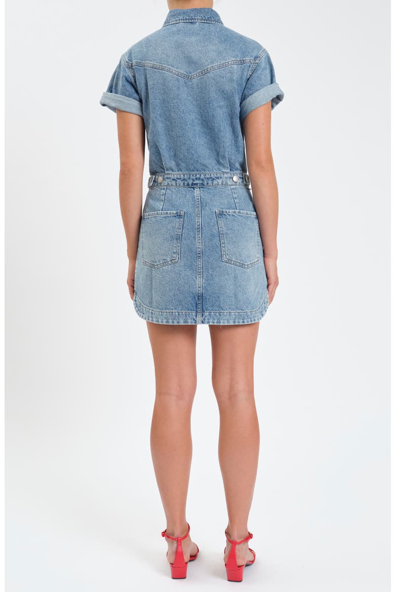 Topanga Denim Dress, Alternate, color, PLOT TWIST