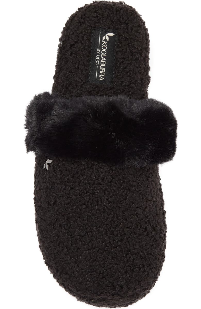 Koolaburra by UGG<sup>®</sup> Peachee Faux Shearling Slipper with Faux Fur Trim, Alternate, color,