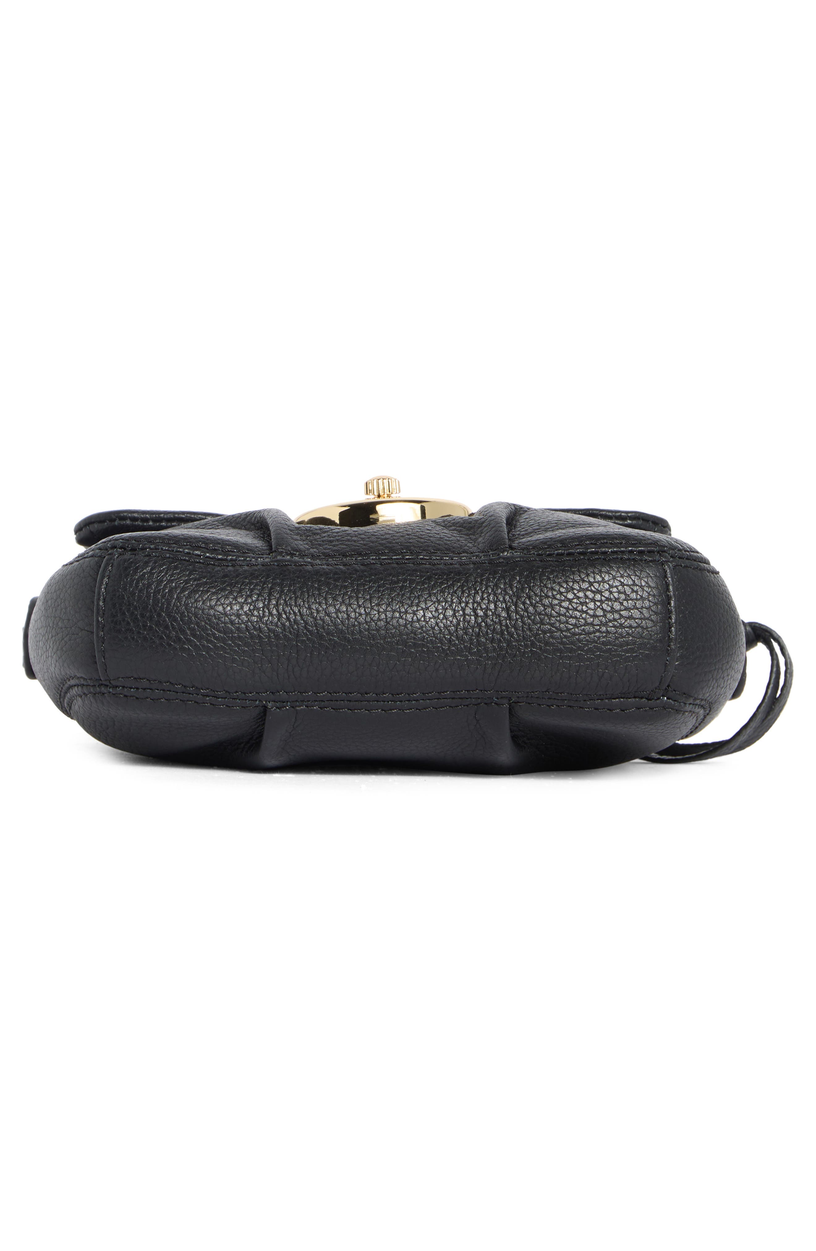 AIMEE Mini Cannes Flap Crossbody Bag, Alternate, color, Black