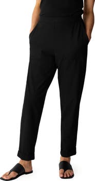 Eileen Fisher ANKLE TAPERED PANT W\/ CUFF