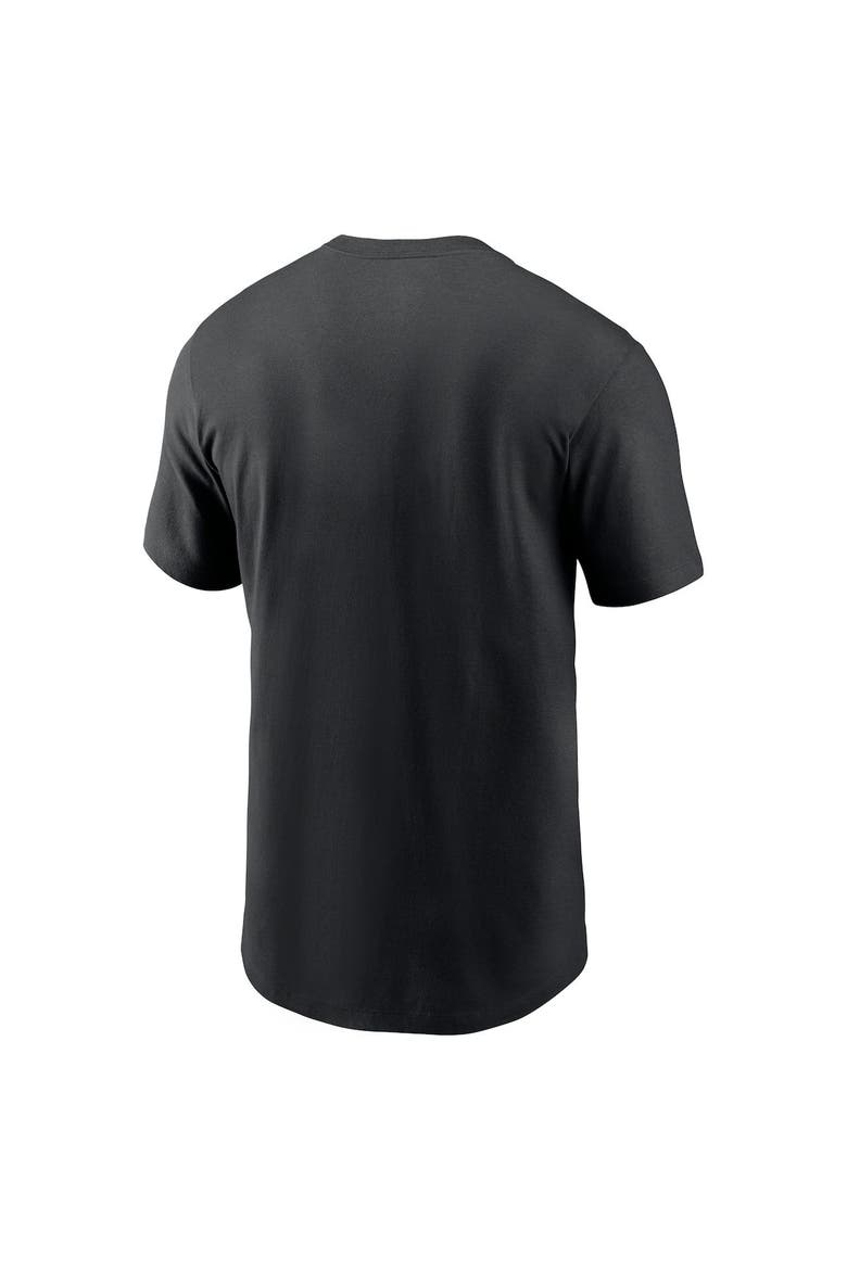 Men's Nike Black Cincinnati Reds Camo Logo Team T-Shirt, Alternate, color, Black