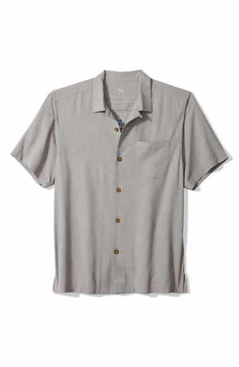 Anchor Management Embroidered Silk Jacquard Camp Shirt