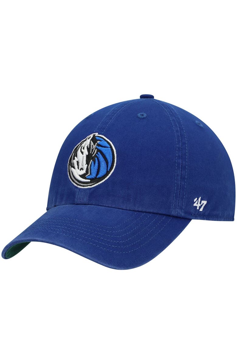 '47 Men's '47 Blue Dallas Mavericks Team Franchise Fitted Hat, Main, color, 