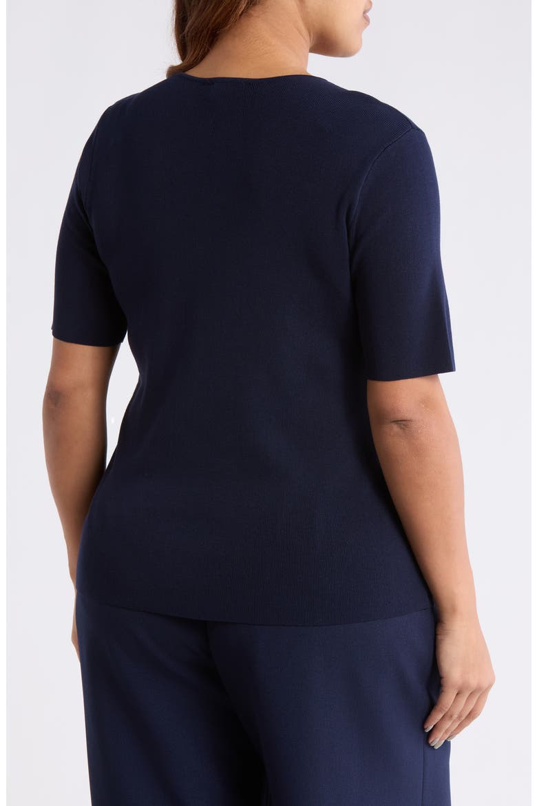 Rib Top, Alternate, color, NAVY