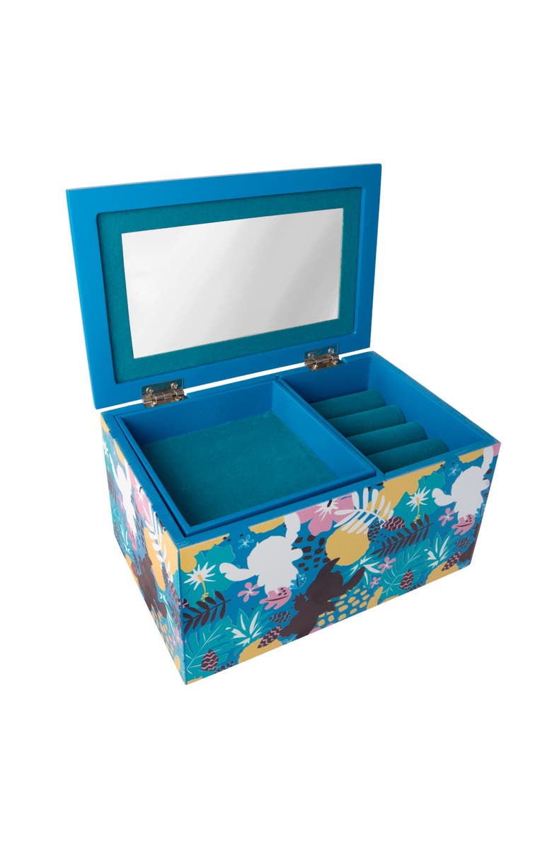 Disney Lilo & Stitch Jewelry Box, Alternate, color, Blue