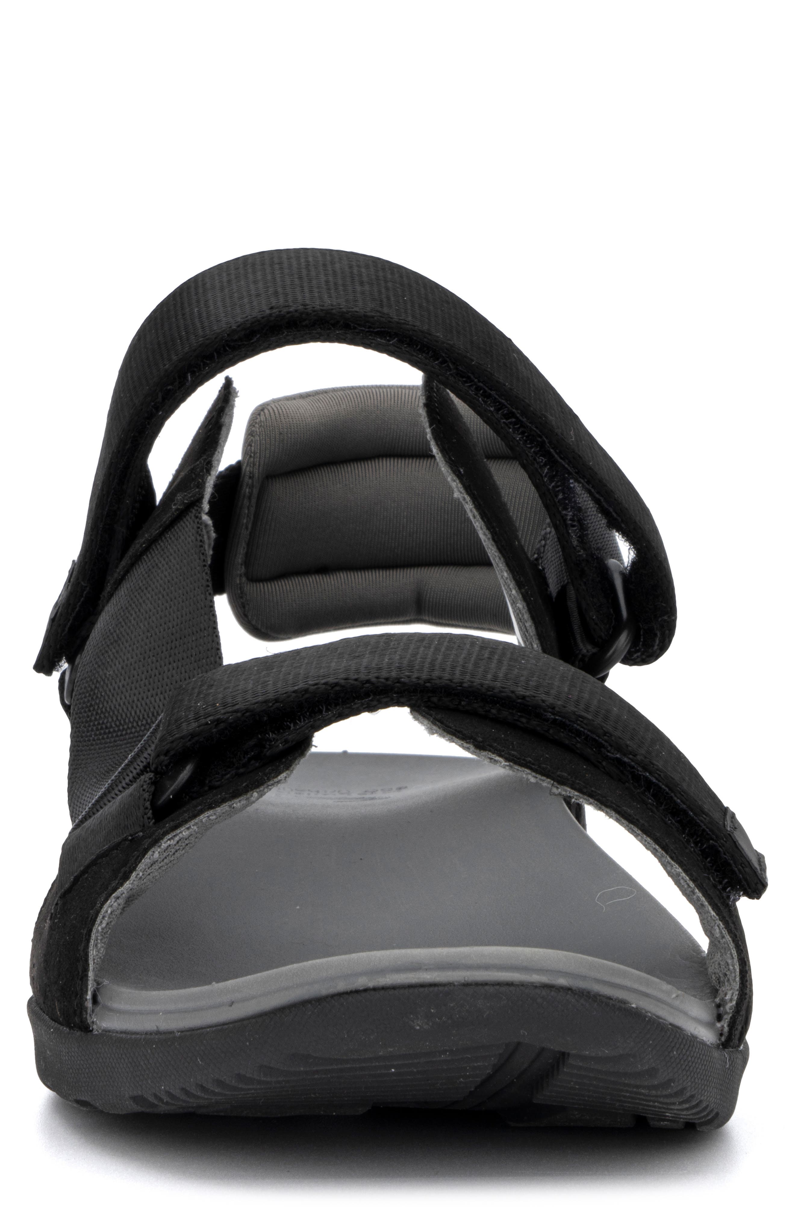 Hybrid Green Label Valley Sandal, Alternate, color, Black